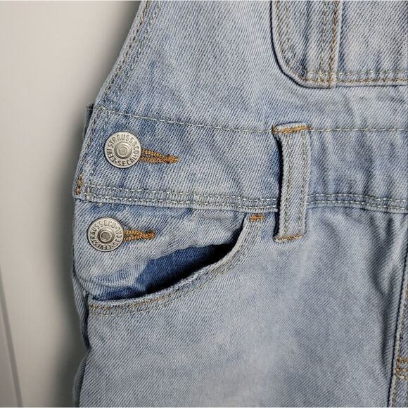 LEVI'S light wash denim Shortall - Picture 4 of 9